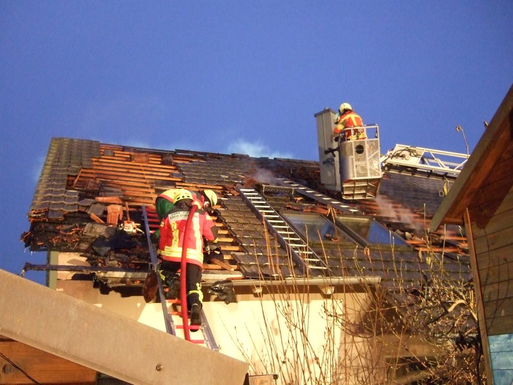 Wohnhausbrand am Kirlesberg - 2016